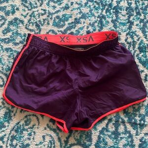 Victoria secret running shorts with lining
